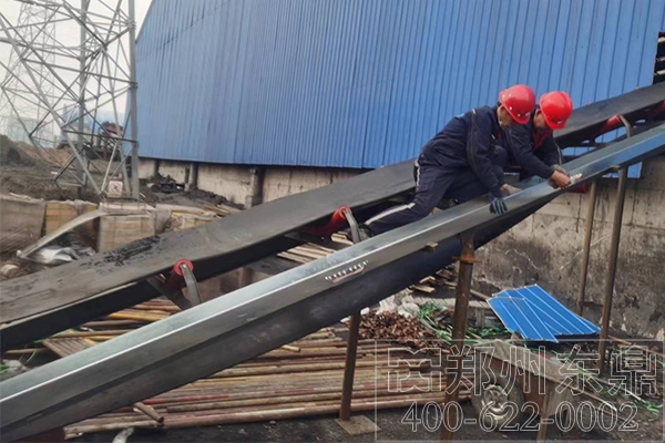 内蒙古煤泥烘干机项目安装进展情况