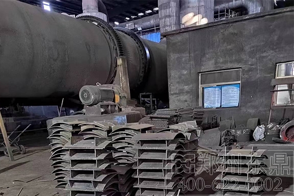 内蒙古鄂尔多斯煤泥烘干机改造项目现场