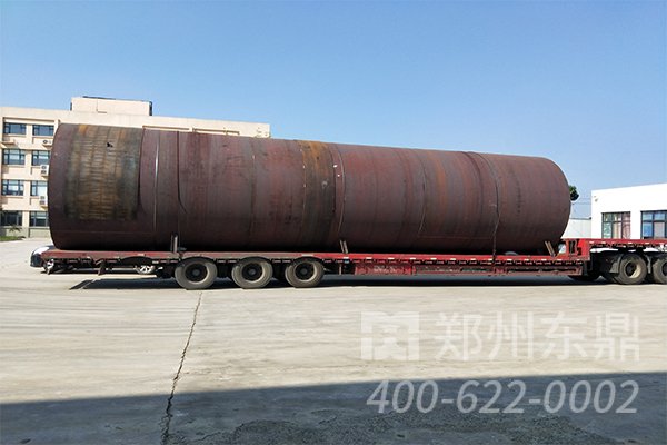 山西朔州煤泥烘干机设备装车发货现场