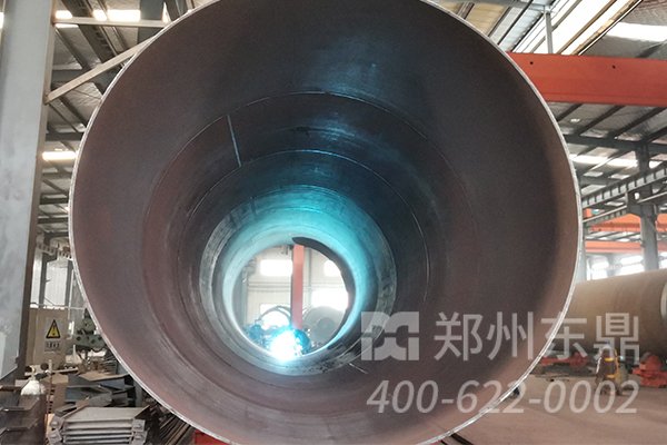 山西煤泥烘干机项目制造现场图